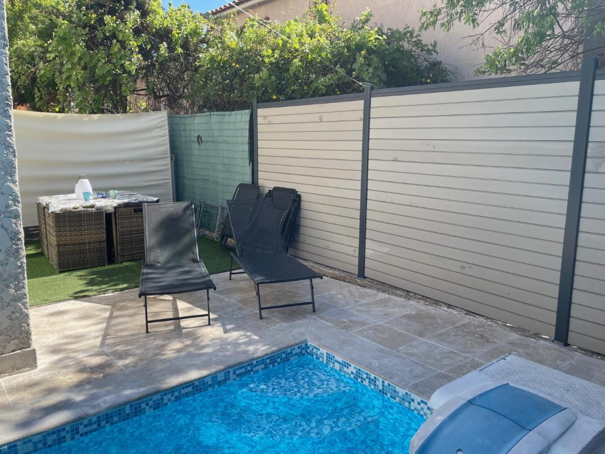 Appart Piscine Privee 80M2 7Mn Velodrome Et Metro Marseilles Exterior foto