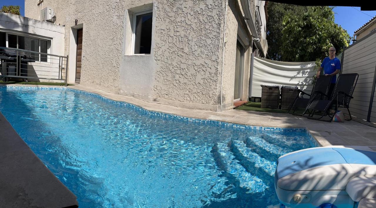 Appart Piscine Privee 80M2 7Mn Velodrome Et Metro Marseilles Exterior foto